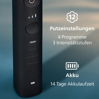 Elektrická zubná kefka Philips Sonicare DiamondClean 9000 HX9911/09, čierna, 4 režimy čistenia, 3 intenzity, snímač tlaku 7