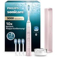 Periuță de dinți electrică Philips Sonicare DiamondClean 9000 HX9911/79 - Roz, cu 4 capete de periaj C3 Premium Plaque Control, Tehnologie sonică 1