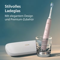 Periuță de dinți electrică Philips Sonicare DiamondClean 9000 HX9911/29 - 4 moduri de curățare, 3 intensități, aplicație, pahar de încărcare, etui USB, roz 8
