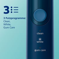 Set periuțe de dinți electrice Philips Sonicare ProtectiveClean 5100 HX6851/34 - 2 periuțe sonice, 3 moduri de curățare, senzor de presiune, etui de călătorie, alb/albastru 5
