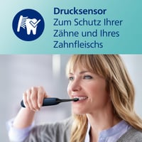 Set periuțe de dinți electrice Philips Sonicare ProtectiveClean 5100 HX6851/34 - 2 periuțe sonice, 3 moduri de curățare, senzor de presiune, etui de călătorie, alb/albastru 6