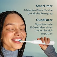 Periuță de dinți electrică Philips Sonicare Seria 2100 HX4021/01 - Periuță de dinți sonică, 2 intensități, EasyStart, SmarTimer, autonomie baterie 14 zile, alb 7