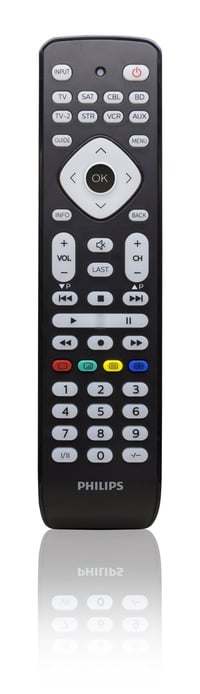 Univerzálny IR diaľkový ovládač Philips SRP2018/10 8 v 1 – čierny 1