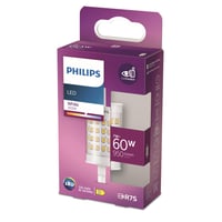 LED žiarovka Philips Standard 60W - 78 mm, pätica s 2 kontaktmi, teplá biela (3000K) 1
