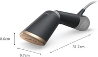 Philips Steamer 5000 Series gőzölő 35 másodperces felmelegítés, dupla víztartály, ökó mód 9