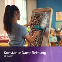 Philips STH3020 Hordozható Gőzölő 1000W Kompakt Összecsukható Sötétzöld 4