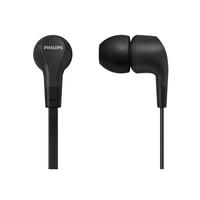 Káblové slúchadlá Philips TAE1105 s mikrofónom, integrovaným ovládaním, neodymovými meničmi, silnými basmi, čierne 2