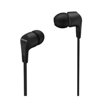 Káblové slúchadlá Philips TAE1105 s mikrofónom, integrovaným ovládaním, neodymovými meničmi, silnými basmi, čierne 1