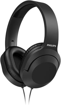 Philips TAH2005BK fekete vezetékes fejhallgató 40mm meghajtóval és zajcsökkentéssel 1
