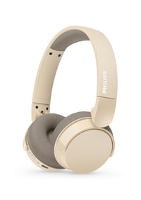 Bluetooth slúchadlá Philips TAH3209BG – 25 hodín prehrávania, pasívne potlačenie hluku, dynamické basy, nabíjanie cez USB-C, béžová 1