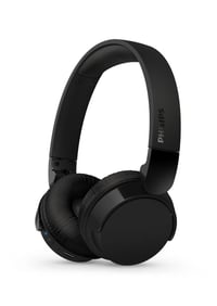 Bluetooth slúchadlá Philips TAH4209BK, čierne – 55-hodinová výdrž batérie, dynamické basy, pasívne potlačenie hluku, nabíjanie cez USB-C, ľahký dizajn na uši 1
