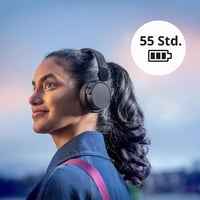 Bluetooth slúchadlá Philips TAH4209BK, čierne – 55-hodinová výdrž batérie, dynamické basy, pasívne potlačenie hluku, nabíjanie cez USB-C, ľahký dizajn na uši 6