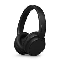 Ľahké on-ear Bluetooth slúchadlá Philips TAH5219BK/00 – 65-hodinová výdrž batérie, prirodzený zvuk, dynamické basy, nabíjanie cez USB-C, čierne 1