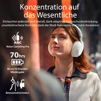Bezdrôtové Bluetooth slúchadlá Philips TAH8000EBK/00 – Potlačenie hluku, 70 hodín prehrávania, podpora hlasového asistenta, ideálne na cestovanie – Čierne 2