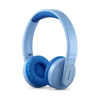 Detské Bluetooth slúchadlá Philips TAK4206BL modré, farebné LED svetlá, aplikácia s rodičovskou kontrolou, obmedzenie hlasitosti na 85 dB, mäkké náušníky 1