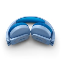 Detské Bluetooth slúchadlá Philips TAK4206BL modré, farebné LED svetlá, aplikácia s rodičovskou kontrolou, obmedzenie hlasitosti na 85 dB, mäkké náušníky 4