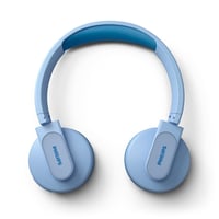 Detské Bluetooth slúchadlá Philips TAK4206BL modré, farebné LED svetlá, aplikácia s rodičovskou kontrolou, obmedzenie hlasitosti na 85 dB, mäkké náušníky 5