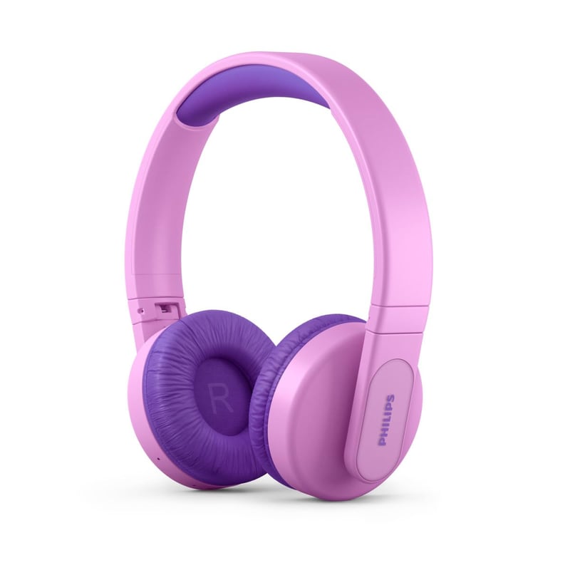 Detské Bluetooth slúchadlá Philips TAK4206PK/00 bezdrôtové, obmedzenie hlasitosti na 85 dB, LED svetlá, výdrž batérie 28 hodín, rodičovská kontrola