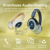 Bezdrôtové detské slúchadlá Philips TAK5500AL série 5500 s potlačením hluku, Bluetooth 5.4, skladacie, 34 hodín výdrže s ANC, obmedzovač hlasitosti, zdieľanie zvuku, USB-C 6