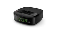 Philips TAR3205/12 FM radio budilica s dvostrukim alarmom – crna 1