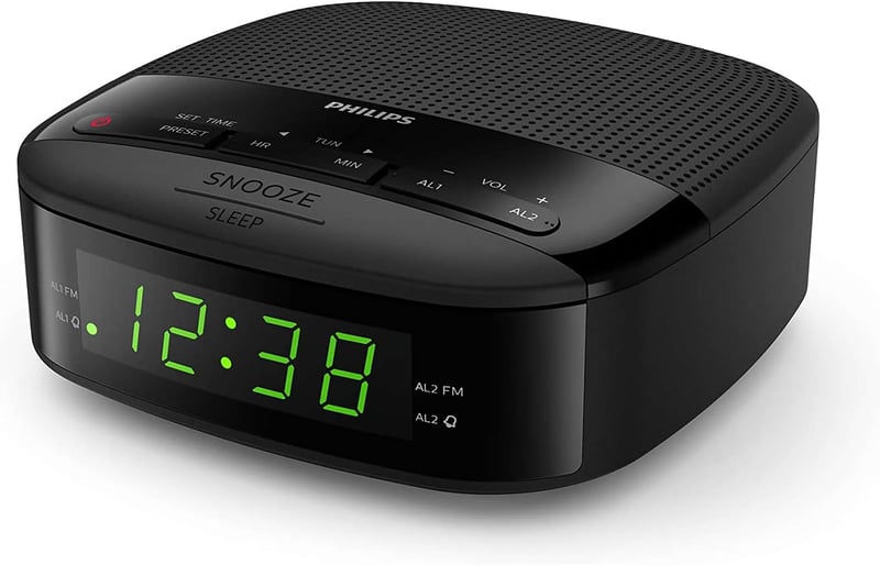 Philips TAR3205/12 Rádiós Ébresztőóra FM Tunerrel Dupla Riasztással