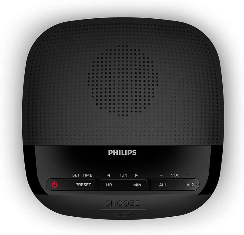 Philips TAR3205/12 Rádiós Ébresztőóra FM Tunerrel Dupla Riasztással