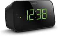 Philips TAR3306 Rádiós Ébresztőóra Nagy Kijelzővel, Dupla Riasztás és Alvásidőzítő - Black 3