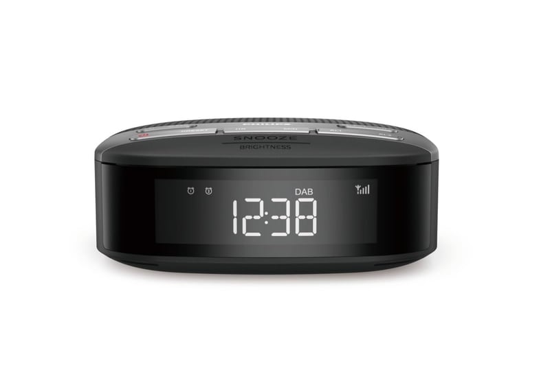 Digitálny rádiobudík Philips TAR3505/12 DAB+ – FM/DAB+ rádio, duálny budík, časovač vypnutia, automatická synchronizácia času, čierny