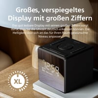 Radio cu alarmă Philips TAR4650 DAB+ FM cu funcție de alarmă dublă, port USB și cablu multiplu 4
