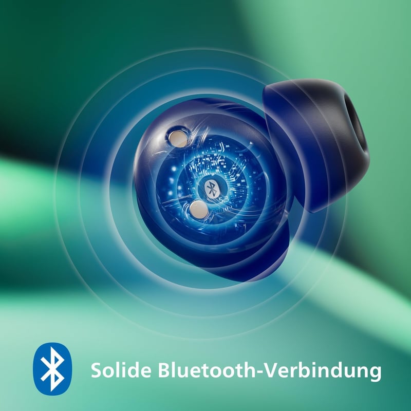 Philips TAT1209BK True Wireless Bluetooth fülhallgató, fekete, töltőtokkal - In Ear, Black, TrueWireless 1209
