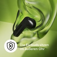 Bezdrôtové Bluetooth slúchadlá Philips TAT2139BK – Kompaktná veľkosť, prirodzený zvuk s dynamickými basmi, čisté hovory, vreckový formát 4