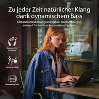 Philips TAT6000BK True Wireless Fülhallgató Aktív Zajszűréssel, 28 Óra Játékidő, Bluetooth 5.4 4