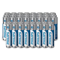 Pachet Combo de Baterii Philips Ultra Alkaline AA și AAA - 40 de Baterii Alcaline Durabile pentru Toate Dispozitivele 1