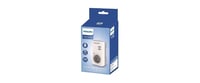 Philips CHP4010W USB fali töltő adapter 2 USB + 1 aljzat 2,4 A túlfeszültség-védelemmel 2