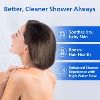 Philips Water inline filtar za tuš – Smanjuje klor do 99%, kompatibilan sa svim crijevima i slavinama za tuš, bijeli 3