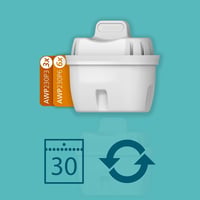 Philips Water Lágyító Vízszűrő Patron 6db Brita Kompatibilis - Pack of 6, Anti-limescale + 3