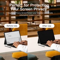 Phimoos 360° Adatvédelmi Képernyővédő Fólia iPad Air 13" M2/M3 Modellekhez - Teljes Fedés, HD Minőség, Karcálló, Buborékmentes, Könnyű Felhe 4