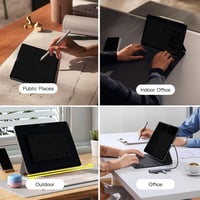 Phimoos 360° Adatvédelmi Képernyővédő Fólia iPad Air 13" M2/M3 Modellekhez - Teljes Fedés, HD Minőség, Karcálló, Buborékmentes, Könnyű Felhe 7