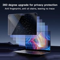 Phimoos 360° Adatvédelmi Képernyővédő Fólia MacBook Air 13.6/13" (2022-2025, M2, M3, M4) - Kékvényfény Szűrő, Ujjlenyomatmentes, Tükröződésg 3