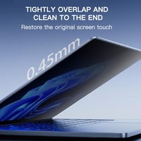 Phimoos 360° Adatvédelmi Képernyővédő Fólia MacBook Air 13.6/13" (2022-2025, M2, M3, M4) - Kékvényfény Szűrő, Ujjlenyomatmentes, Tükröződésg 6