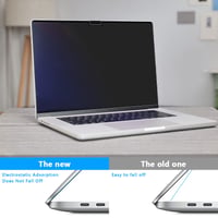Phimoos MacBook Pro 16" mágneses adatvédelmi képernyővédő - kékfény-szűrős, tükröződésmentes 5