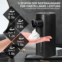 Phneems Automata Szappan Adagoló Érzékelővel - Érintésmentes Habszappan Diszpenzser Fürdőszobához és Konyhához 6