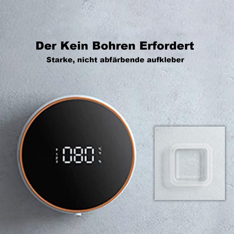 Phneems W1 Automata Szappan Adagoló Öntapadós Hátlappal - Műanyag Fali Folyékony Szappan Adagoló Fürdőszobába, Konyhába