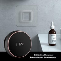 Phneems W1 Automata Szappan Adagoló Öntapadós Hátlappal - Műanyag Fali Folyékony Szappan Adagoló Fürdőszobába, Konyhába 2