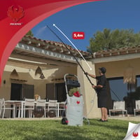 Teleskopická striekacia tyč Phoenix 5,4 m – kompatibilná s Pro Sprayer, Dorsal a Gladiator – na čistenie striech, fasád a záhrad, Fe 3