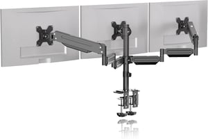 Pholiten MD8003 hármas gázrugós monitorkar asztali tartó, 17-27", max. 6 kg/kar