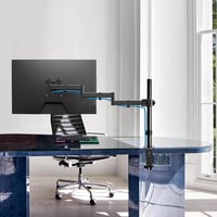 Pholiten VESA Monitor Tartó 17-32" Magasságállítható Dönthető Forgó Asztali Konzol 4