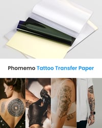 Tattoo prenášací papier Phomemo M08F A4 – balenie 100 listov, papier na prenos tetovacích šablón 3