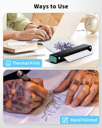 Tattoo prenášací papier Phomemo M08F A4 – balenie 100 listov, papier na prenos tetovacích šablón 9