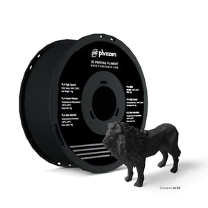 Phrozen High-Speed PLA filament 1,75 mm – filament za 3D printer, brzina 600 mm/s, rola od 1 kg, crni